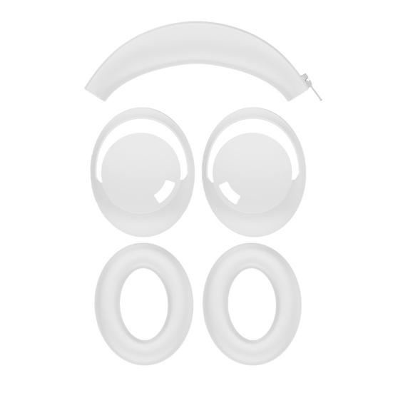 Carcasă de Protecție din Silicon pentru Căști 1MORE SonoFlow Protector pentru Căști Wireless Skin Shell Capac pentru Banda de Susținere Tampoane pentru Urechi Pernuțe Înlocuire