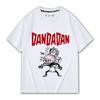 Dandadan Graphic Print Autumn Pure Cotton Men's and Women's T-shirt Short Sleeve Street Fashion Short Sleeves Plus Size Loose