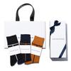CHICSTOCKS Socken für Damen und Herren gestrickt zum Geburtstag 3 Paar pro mit Einkaufstasche [CHICSTOCKS] <Offiziell> [Hergestellt Japan, Nara] Geschenk, Präsent, Herren,