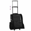 3 in 1 Pet Trolley Black 48 x 32 x (57 106) cm Oxford Fabric