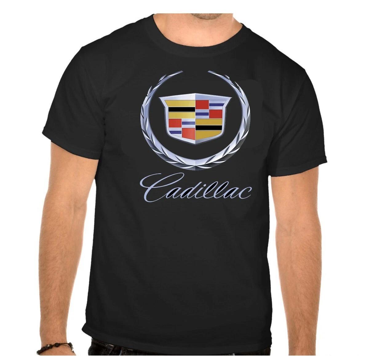 Cadillac Auto Logo BLACK T-Shirt - 806- 2XL