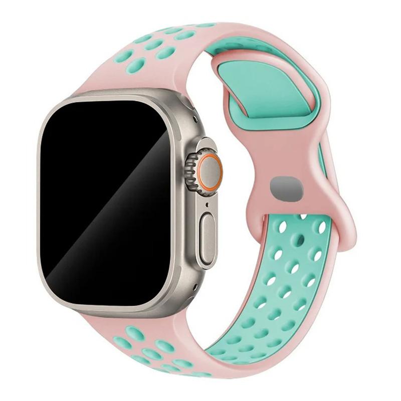 Sport Strap Colored Particles Rubber Band for Apple Watch 49mm 46mm 45mm 44mm 42mm 41mm 40mm  for IWatch 11 10 9 8 7 6 5 4 3 SE
