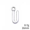 Valentine's Day Charms For Jewelry Alphabet Tag Letters Charms Pendant Cheap Things Woman Pendant