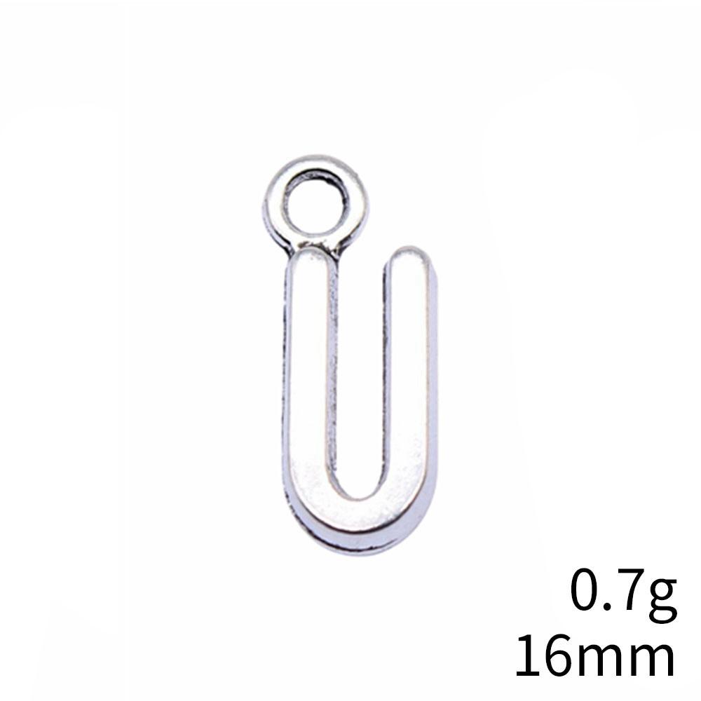 Valentine's Day Charms For Jewelry Alphabet Tag Letters Charms Pendant Cheap Things Woman Pendant