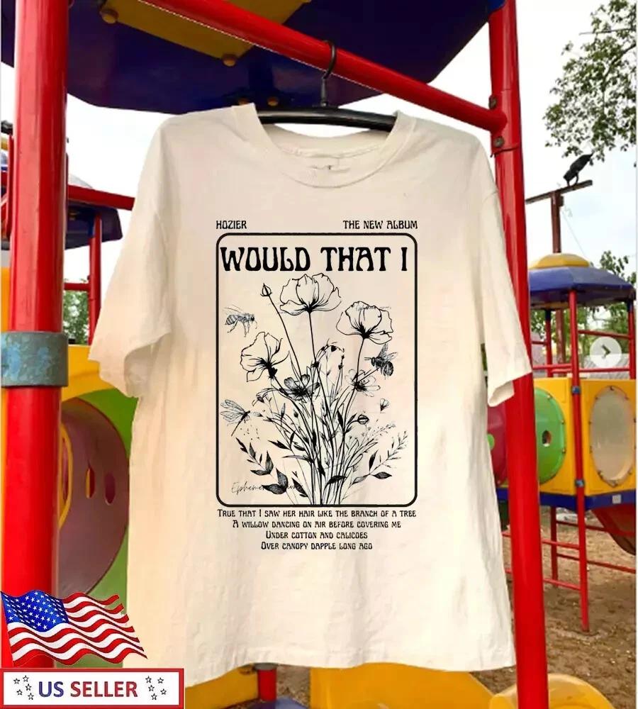 

Hozier Would That I Shirt Png Hozier Unreal Unearth Tour 2025 Shirt Men Women T-Shirt Short Sleeve Summer Crew Neck Cotton Tee S
