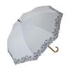 Sun UV heat and light shielding jump floral for both sunny and rainy light long umbrella COOL PLUS umbrella, protection, umbrella, embroidery, days,
