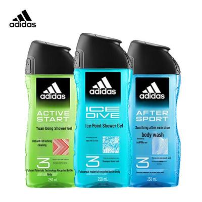 Adidas Men's 3-in-1 Shower Gel Set