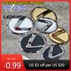Interior Stickers 65mm 77mm Car Steering Wheel Logo Sticker Badge Accessories For Lexus CT200H ES250 ES300H IS250 GS300 GS460 GX