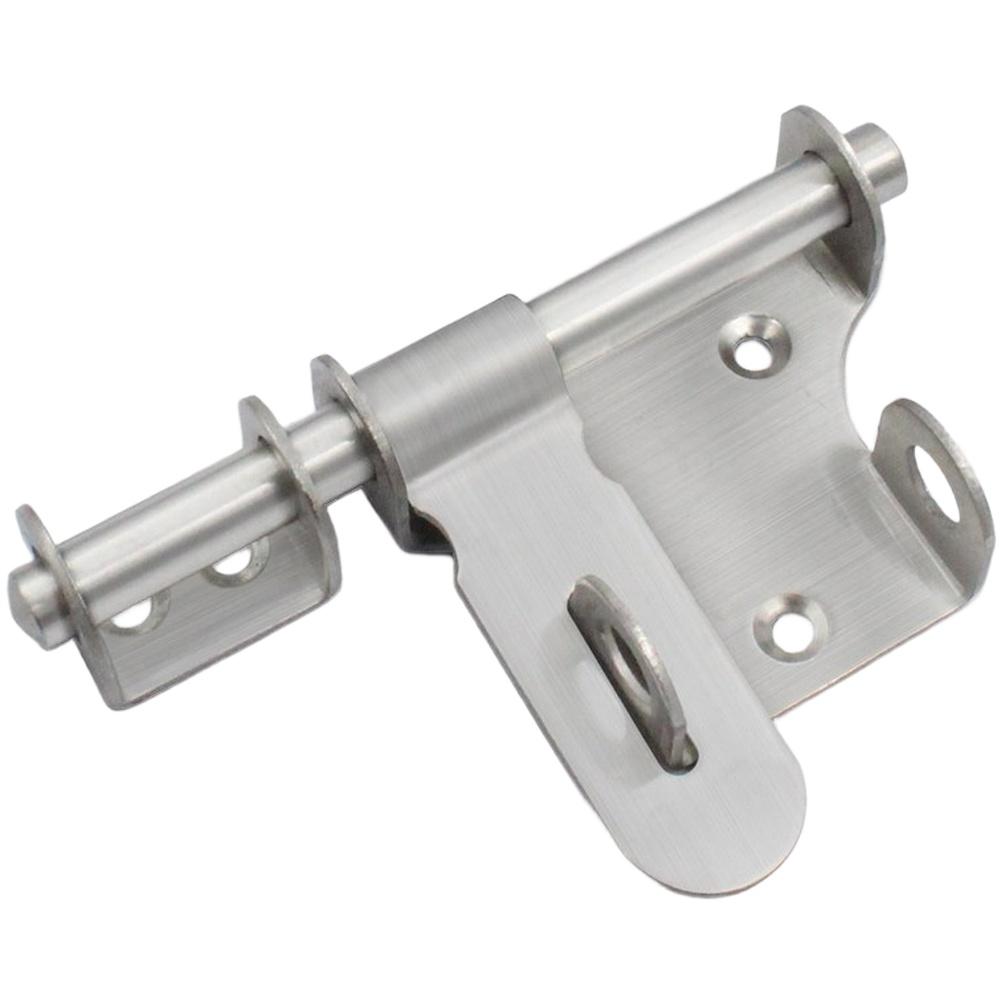 Garden Gate Lock Home Security 15x6.5x2.4cm Door Bolt Shed Door Lock Prevents Forced Entry Multi-surface Mounting