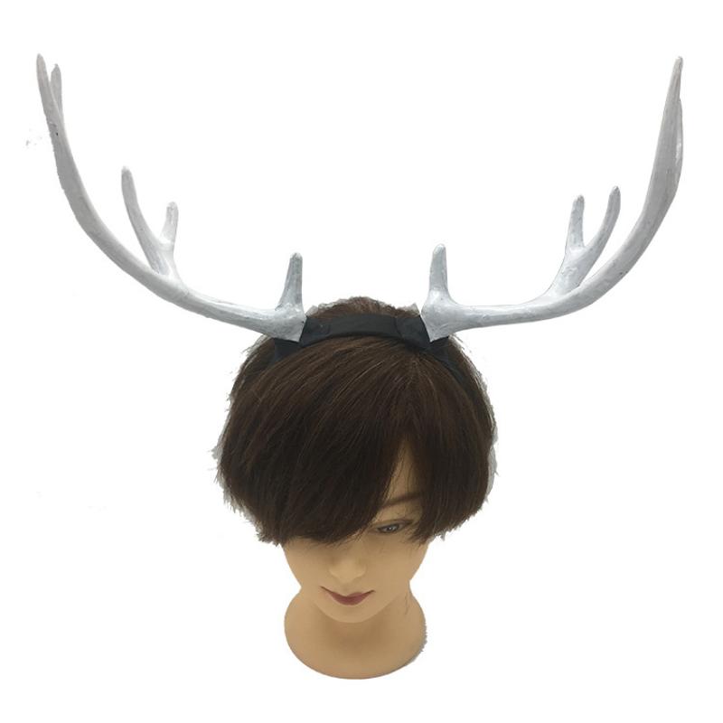 1 Piece Gothic Animal Sheep Devil Horns Headband Halloween Carnival Party Costume Props Demon Horn Headdress Cosplay Headwear