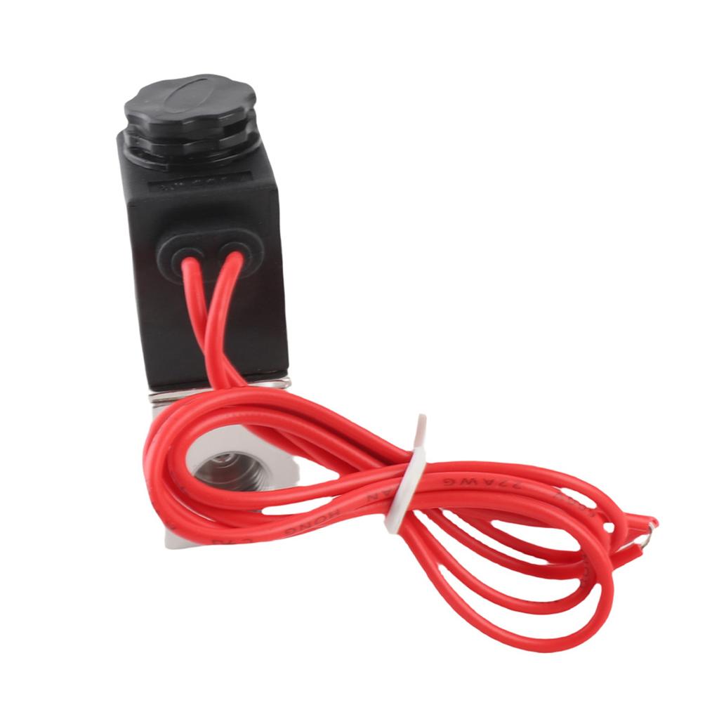 Direct Acting Solenoid Valve Water   Oil Aluminum Alloy Body Valve 220VAC(G1Celsius8in )