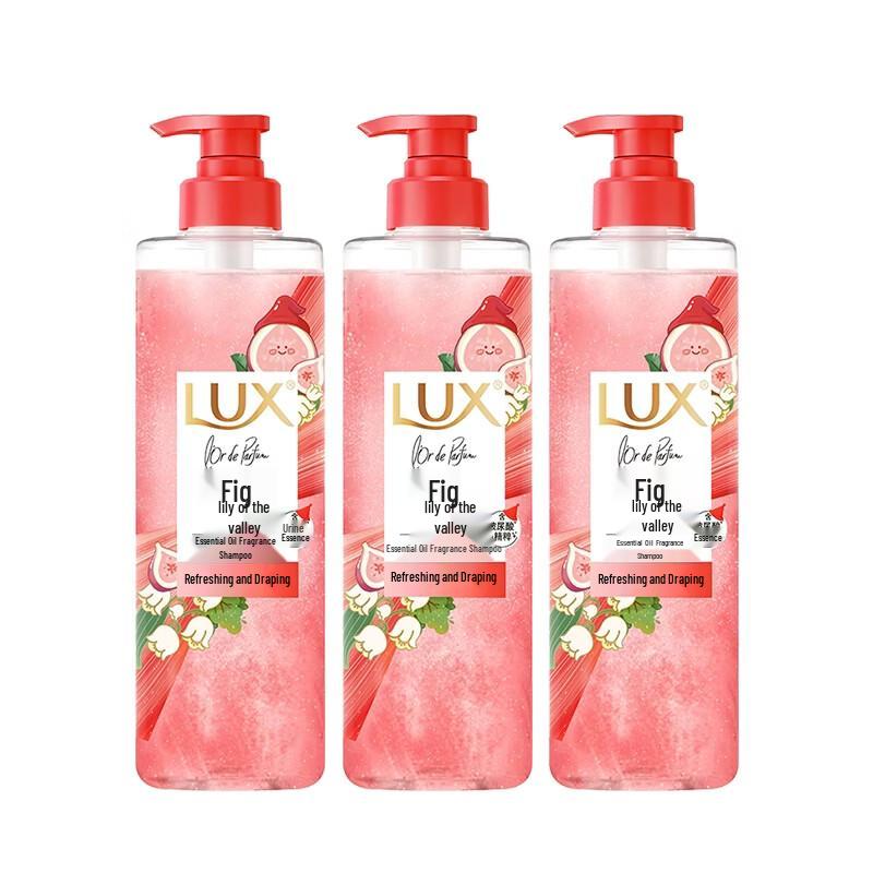 

LUX Fig & Lily of the Valley Essential Oil Shampoo Triple Pack