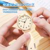 [Exam Watch] Silent Second Hand Analog Watch for Exams, Simple, Cute, Stylish, Popular, 3 ATM Water Resistant, Luminous, Easy To Read, Unisex for Men