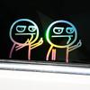 Adesivos engraçados com o meme do dedo do meio e a cara do troll para decoração de para-choques, decoração infantil, desenho animado, anime, fofo, para carro, casa e bagagem.