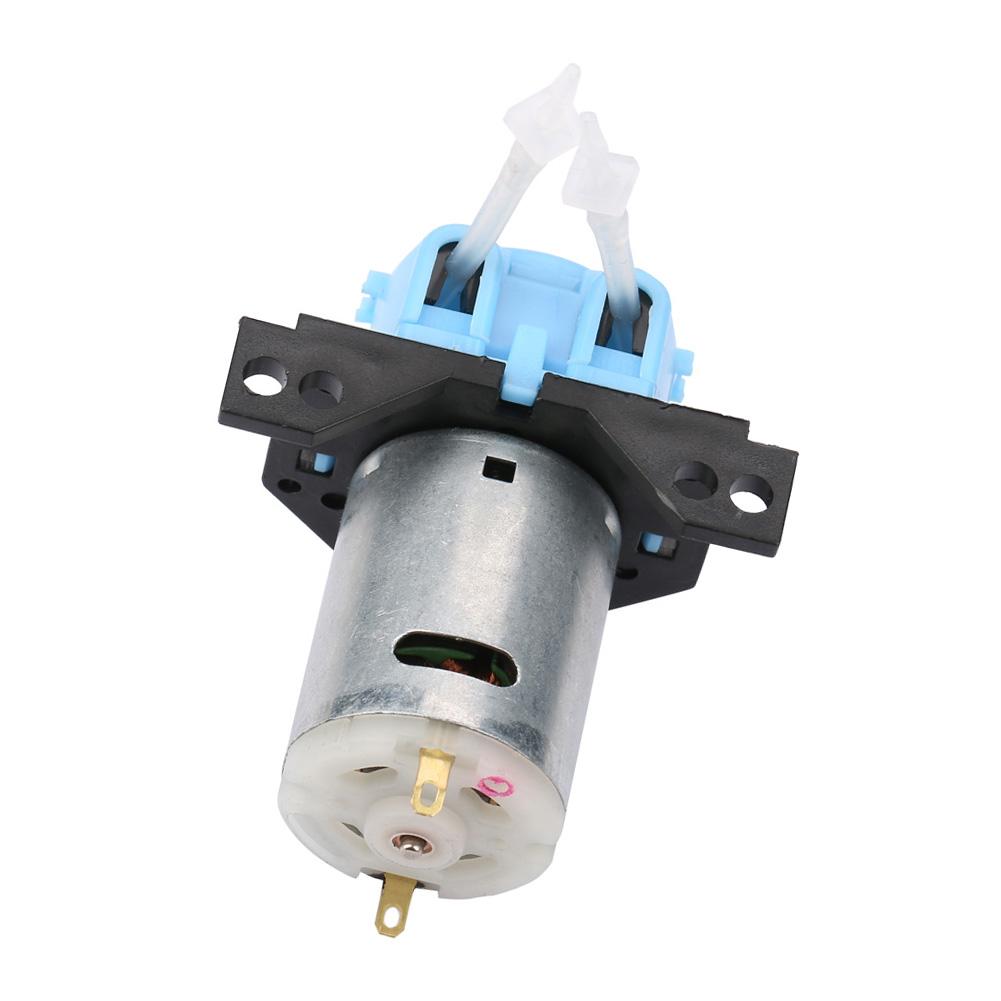 Dosing Pump   Peristaltic Tube Head For Aquarium   Chemical Analysis (black 12v 1*3)