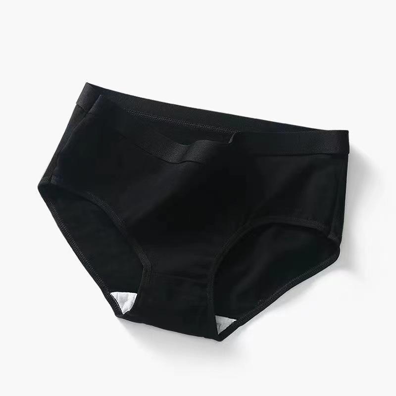 Damshorts i bomull, medelhög midja, bekväma och andningsbara