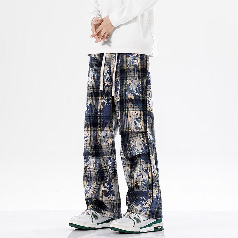 NASA MARVEL Men s Ice Silk Cargo Straight Pants M