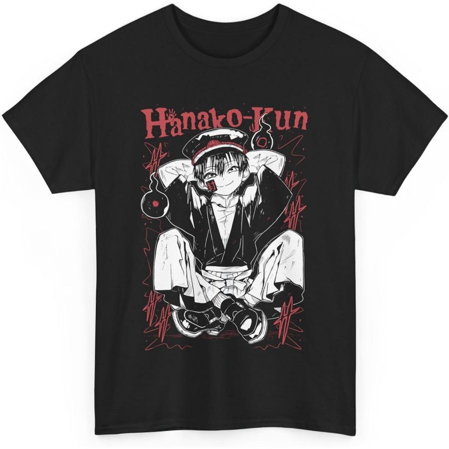 

Toilet Bound Hanako kun New Anime T-Shirt Merch Casual Short Sleeved T Shirt Unisex Tee M-2 XXXXXL різнокольоровий