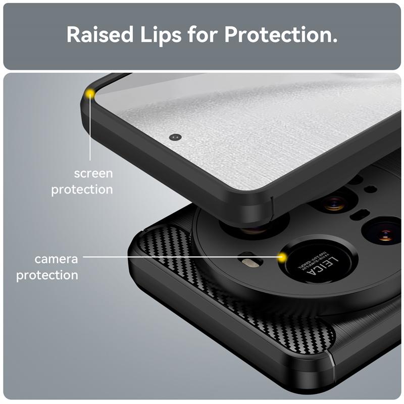 For Xiaomi 15 Ultra Case Xiaomi 15 Ultra Cover Shockproof Silicone Brushed TPU Protective Phone Back Cover For Xiaomi 15 Ultra