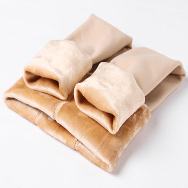 Autumn and winter Thick Basic Plush Velvet Leggings Women High Waist Solid Slim Fit Warm Women Legging Casual Fashion Ladies Leggings Pants 25257