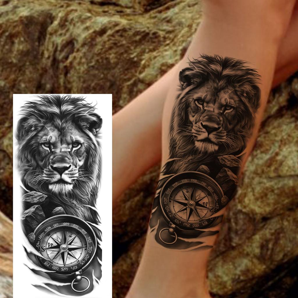 1 Foglio Tatuaggi Temporanei Realistici Fenice Drago Volante Per Uomini Donne Adulti A Lunga Durata Impermeabile Temp Adesivo Tatuaggio Falso