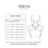 Interlocking Double Ring Pendant Necklace Couple Jewelry Gift Girlfriend