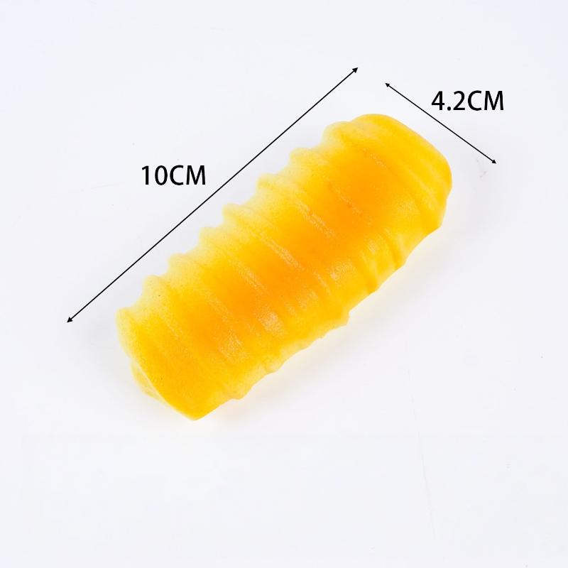 Simulation Food Slow Rebound Squeeze Toy 1Pcs Soft PU Bread Donut Cake Design Stress Reliever for Office Workers Anxiety Reduction
