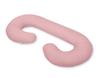 Pregnancy Pillow Type C Removable Cover Pillow for Pregnant Women, for Breastfeeding - Dusty Pink