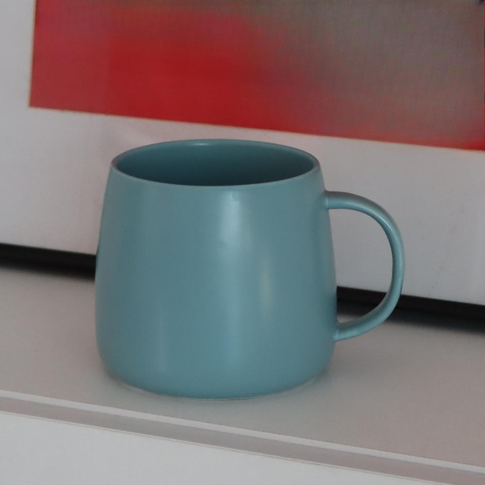 

Простая керамическая кружка в скандинавском стиле, чашка для кофе, молока, офисная, домашняя, для завтрака, для дома, отеля, для питья 301-400ml