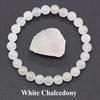 6/8mm Reiki Blue Apatite Bead Bracelet Men Women Natural Stone Blood Circulation Stimulate Enthusiasm Health Care Couple Jewelry