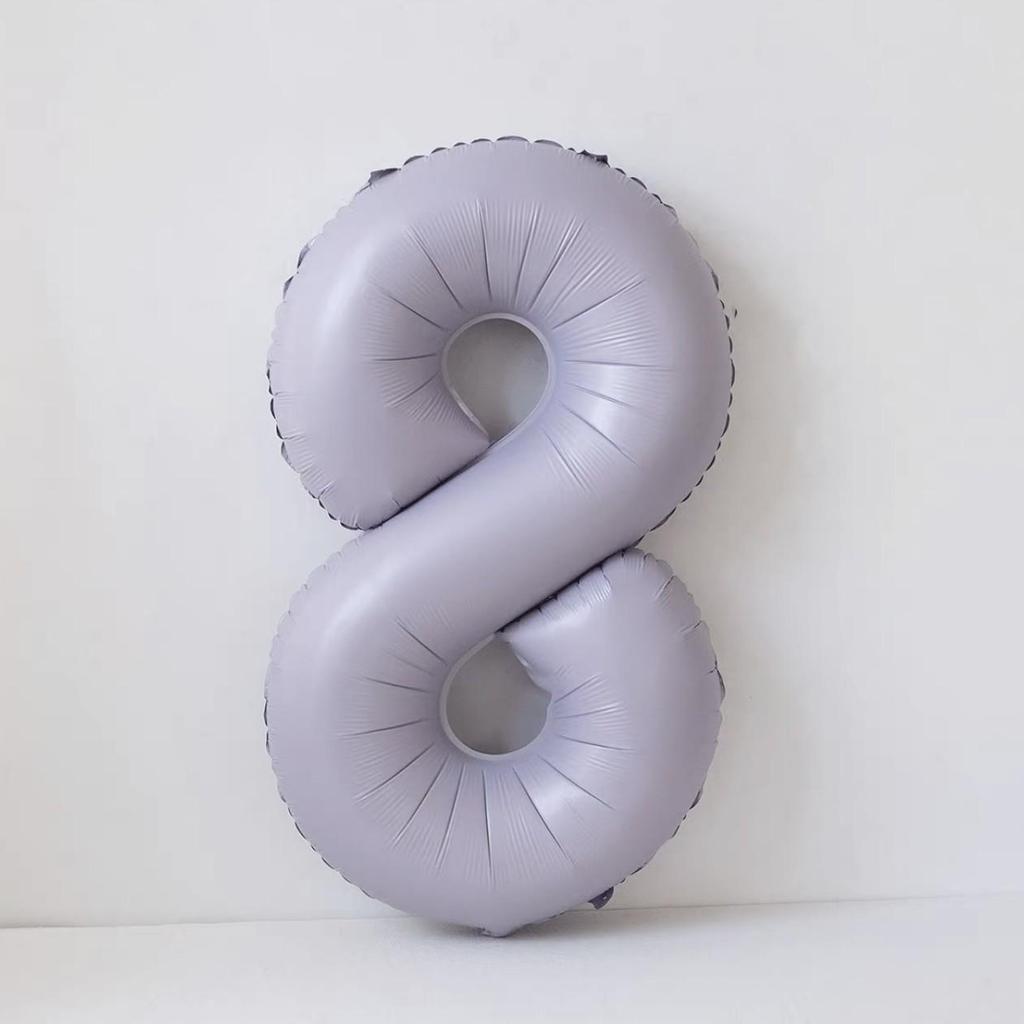 40-Inch Cream Number Balloon for Kids' First Birthday Party Decoration