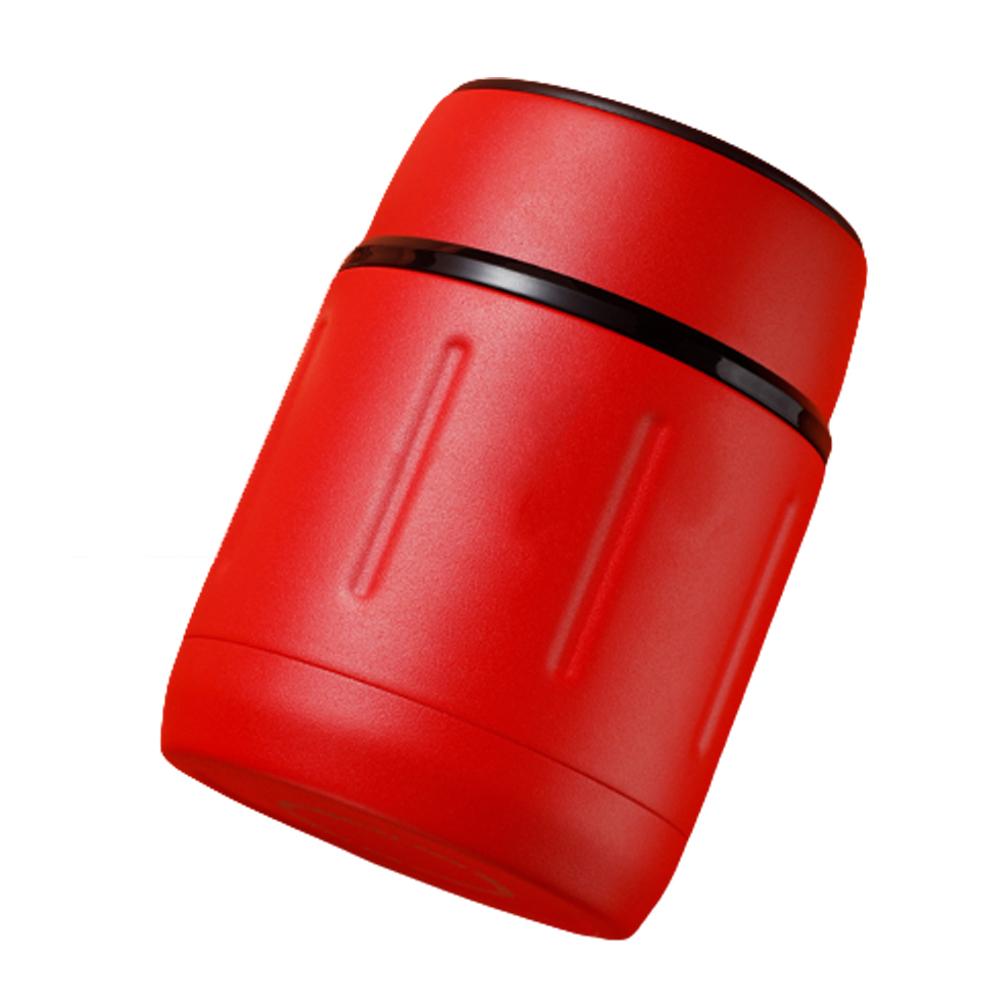 

Stewing Beaker Super Long Thermal Insulation Lunch Box Barrel Portable Small Office Worker Smoldering Pot Smoldering Pot красный