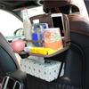Vehicle Seat Back Organizers Tray Multifunctional Drink Holder Quick Mount System For Snacks Meals Car Interior