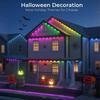 50FT/100FT/150FT/200FT/300FT Permanent Outdoor Lights Waterproof RGB String Lights DIY Scene Christmas Birthday Holiday Party