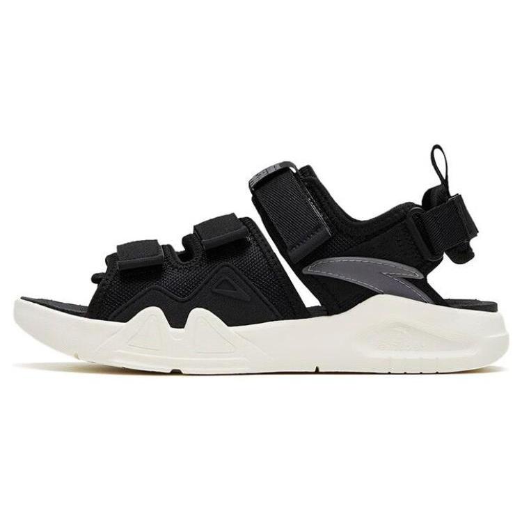 (WMNS) ANTA Life Series Sandals White Black Women s 922326962-2 EU 35.5