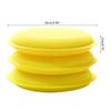 12Pcs Car Round Waxing Polish Wax Foam Sponge Applicator Pads 10cm Cleaning Sponge Clean Washer Washing Tool Car Clean