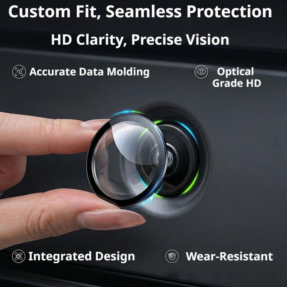 2PCS Universal Car Front Camera Cover Protector for Tesla Model 3 Y/Nio/Xiaomi/BYD Auto Lens Guard Dustproof Accessory
