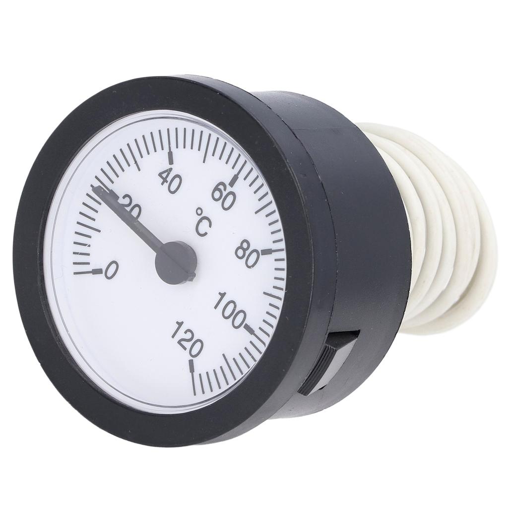 Zeigerthermometer 0?120 Grad C Messbereich Kupfersensor Klare Temperaturskala 52mm/2.0in