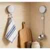 Wire Easy Pull Non-Punch Towel Clip, Double-Sided Adhesive Key Hook Anti-Lost Retractable Buckle Can Be Applied to Multiple Scenes