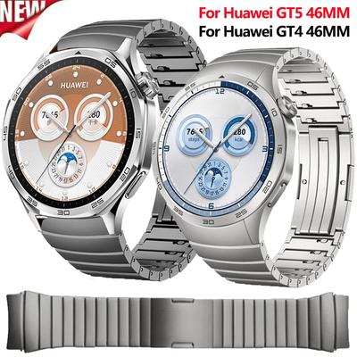 Quick Release Strap for Huawei Watch GT5 46mm Original Metal Stainless Steel Wristband for 22mm Huawei Watch GT5 GT4 46mm Band