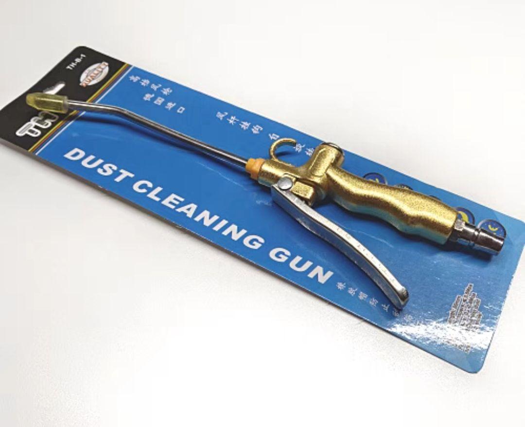 High Volume Industrial Air Blow Gun with Rubber Guard Air Flow Nozzle Pneumatic Dust Cleaning Tool for Compressor Accessories Japanese-Joint