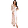 2025 Hot Seller: Sexy European & American Sequin Long See-through Cardigan Dress