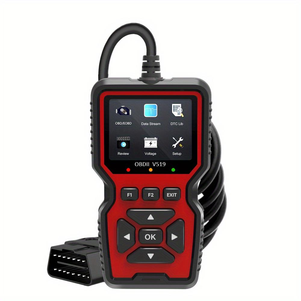 OBD2 Scanner Live Data Professional Mechanic OBDII Diagnostic Code Reader Tool for Check Engine Light