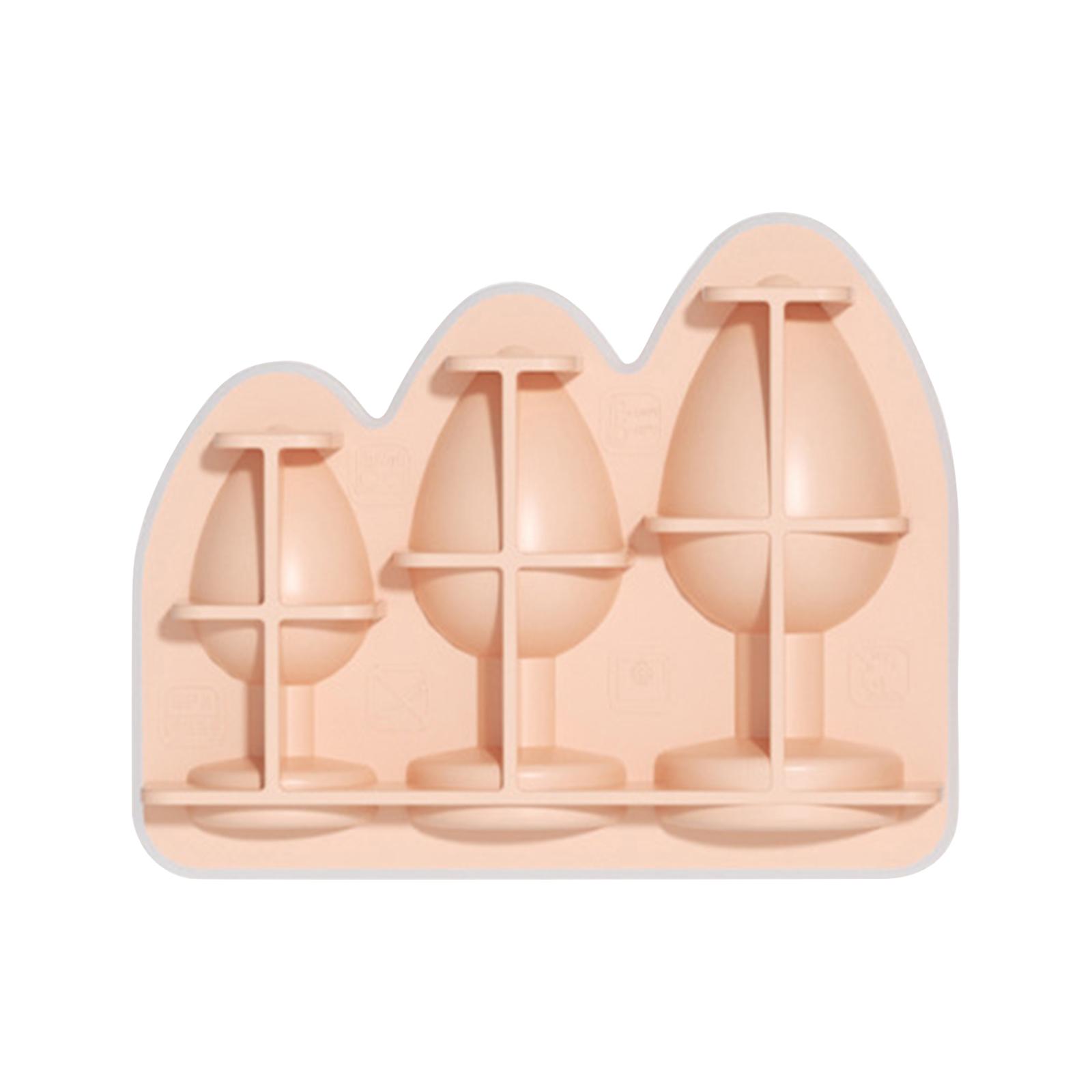 

Fun And Prank Tray With Lid – Food-Grade, Easy-to-Release Silicone Ice Mold One Size розовый