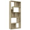 Bookshelf Sonoma Oak 67 x 24 x 161 cm Particleboard