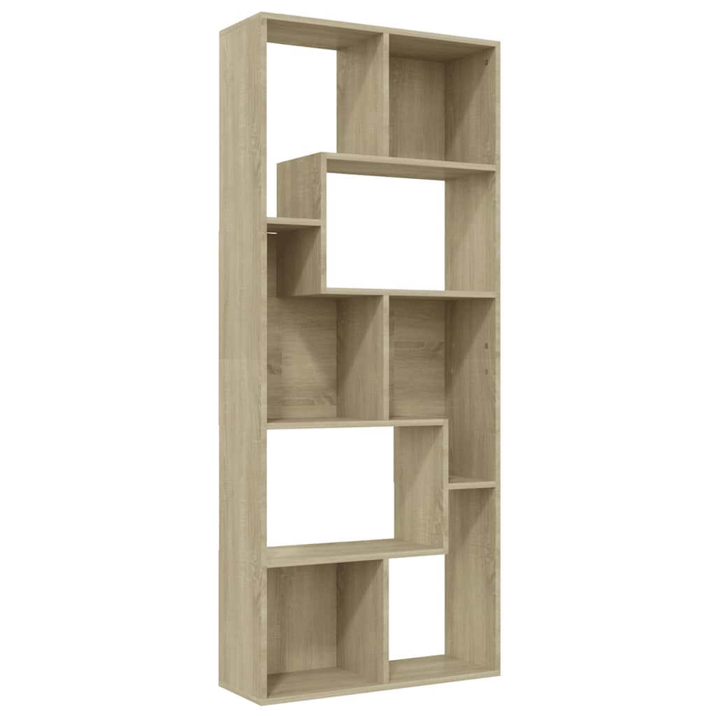 Bookshelf Sonoma Oak 67 x 24 x 161 cm Particleboard