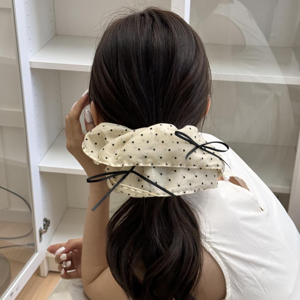 Large Hair Tie Accessories for Girls Women Scrunchies Elastic Band Korean Sweets Adults Leading Fashion Popular New In Designer