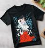 Anime Vintage T-shirt Manga Shirts Anime Love Unisex Tshirt Japanese