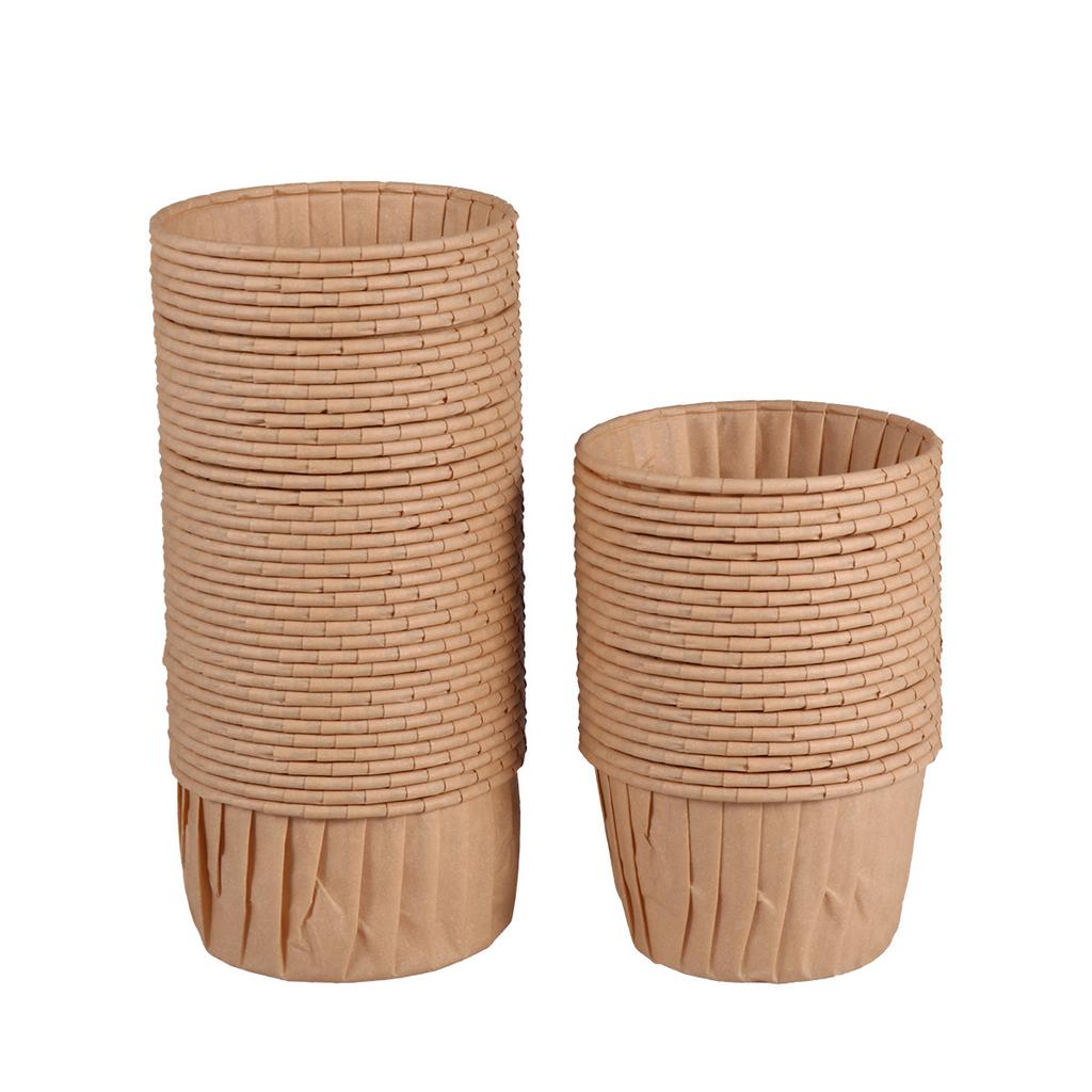 60Pcs Muffin Cups Premium Cake Liners Baking Supplies for Cupcakes Cheesecakes Eggs Mousse Baby Shower Birthday