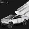 1/32 Tesla Truck Cyber Juguete Camioneta Pick-up Modelo de Camión de Aleación Coche de Metal Fundido a Presión Vehículos Todoterreno Modelo de Coche Sonido Luz Coche Regalos para Niños